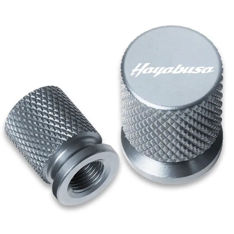 Motorcycle Tyre Valve Stem Caps – CNC Aluminium (Set of 2)