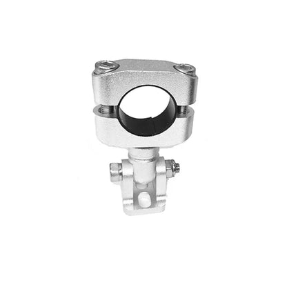 CNC Aluminum Motorcycle Spotlight Clamp Bracket – 22–25mm Tube Mount, Adjustable Pivot