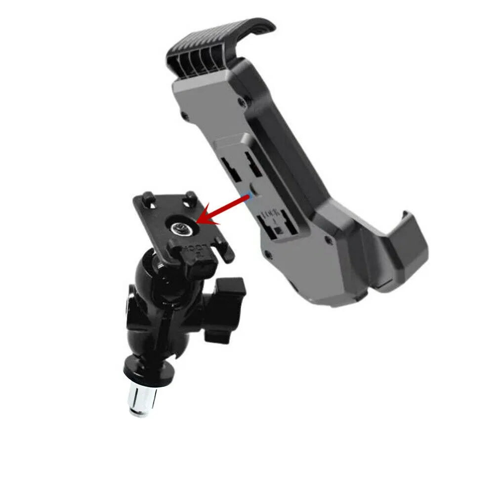 Motorcycle Phone & GPS Mount – Triple Tree Stem Yoke Bracket