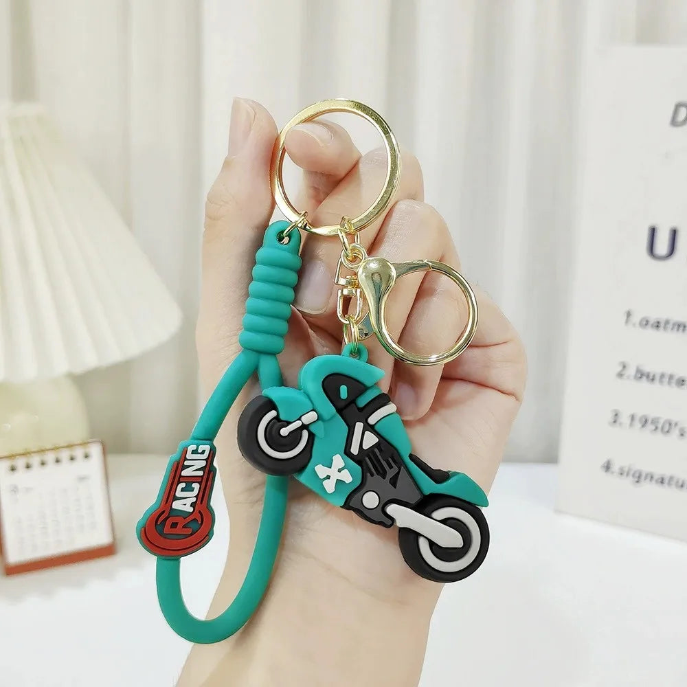 Motorcycle Metal Keychain