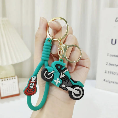 Motorcycle Metal Keychain
