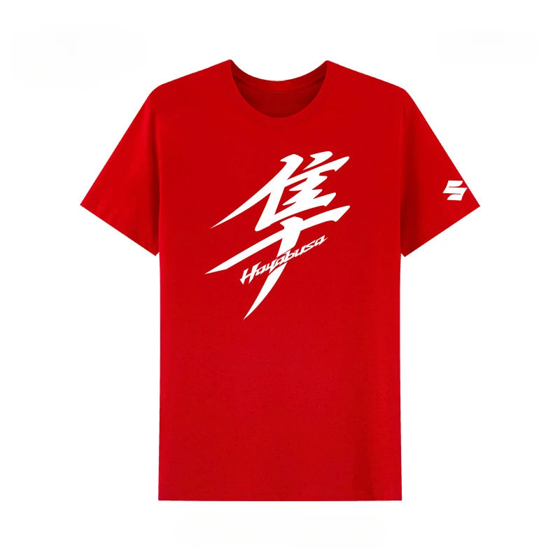 Men's Motorcycle Racing T-Shirt – Cotton Short Sleeve S–4XL