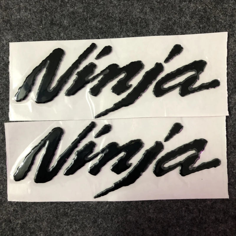 3D Motorcycle Logo Badge Sticker Decal – Silicone Wheel & Body