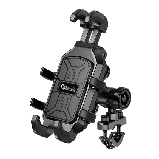 Motorcycle Phone Holder – Anti-Shake Navigation Bracket (Handlebar & Mirror Mount)