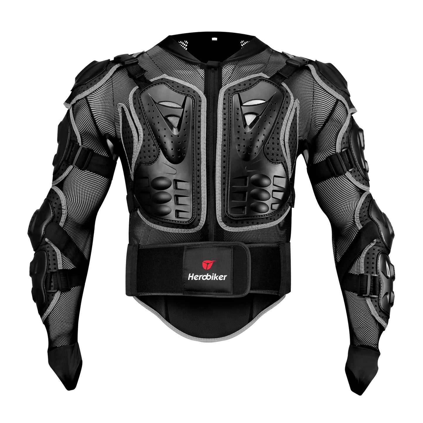 Full-Body Motorcycle Armor Jacket – Men's Riding Protection