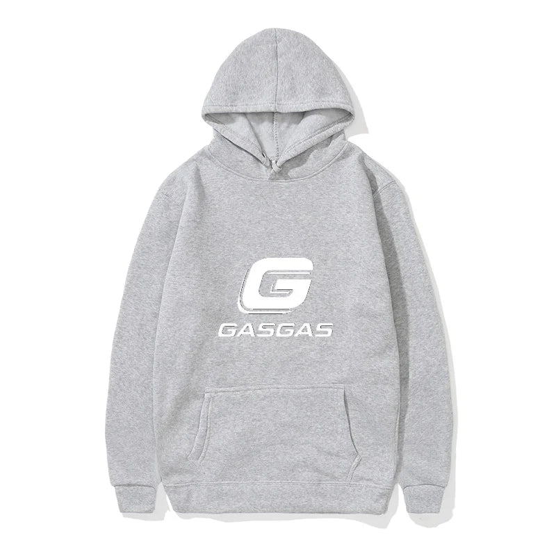 Men's Motorcycle Zipper Hoodie – Fleece Sweatshirt Jacket