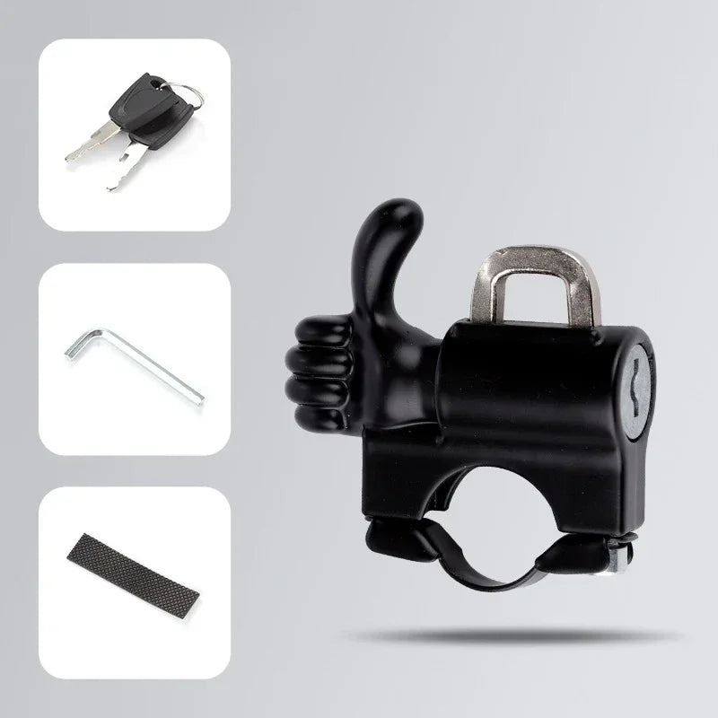 Aluminum Alloy Motorcycle Helmet Lock