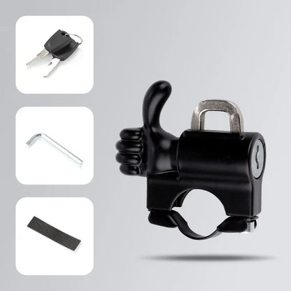 Aluminum Alloy Motorcycle Helmet Lock