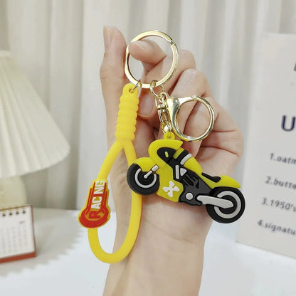 Motorcycle Metal Keychain