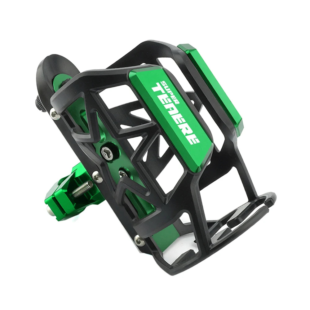 CNC Aluminum Motorcycle Water Bottle Cage – Handlebar Cup Holder | 7 Colors