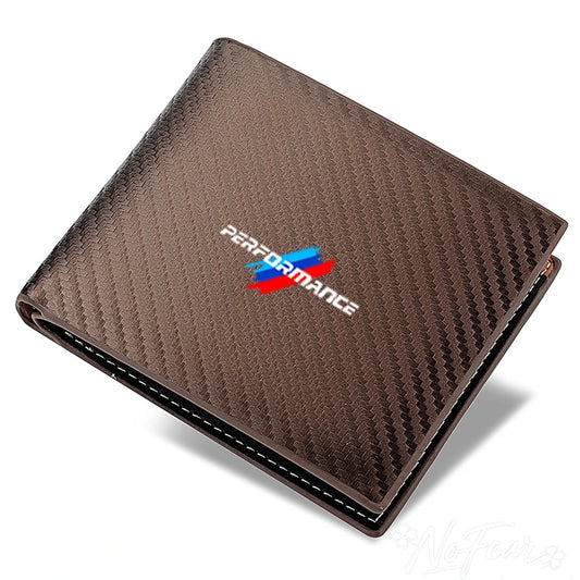 Carbon Fiber Pattern Wallet – Performance Card & ID Holder