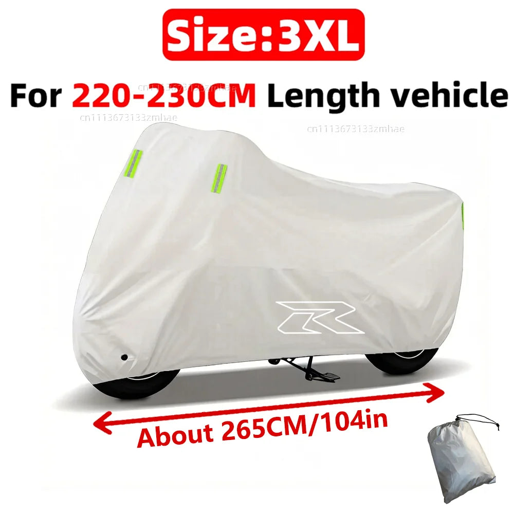 Waterproof Motorcycle Cover – UV & Rain Protection, All Sizes