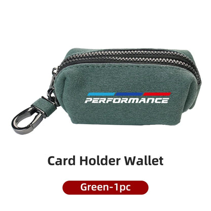 Men’s Compact Car Wallet – Leather Coin Purse & Card Holder