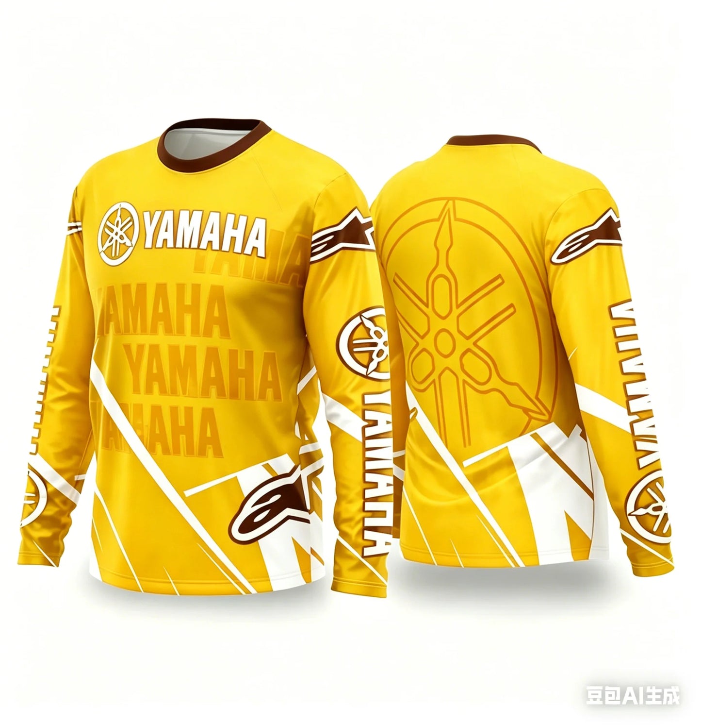 Motorcycle Racing Long Sleeve Jersey – Breathable Off-Road Tee