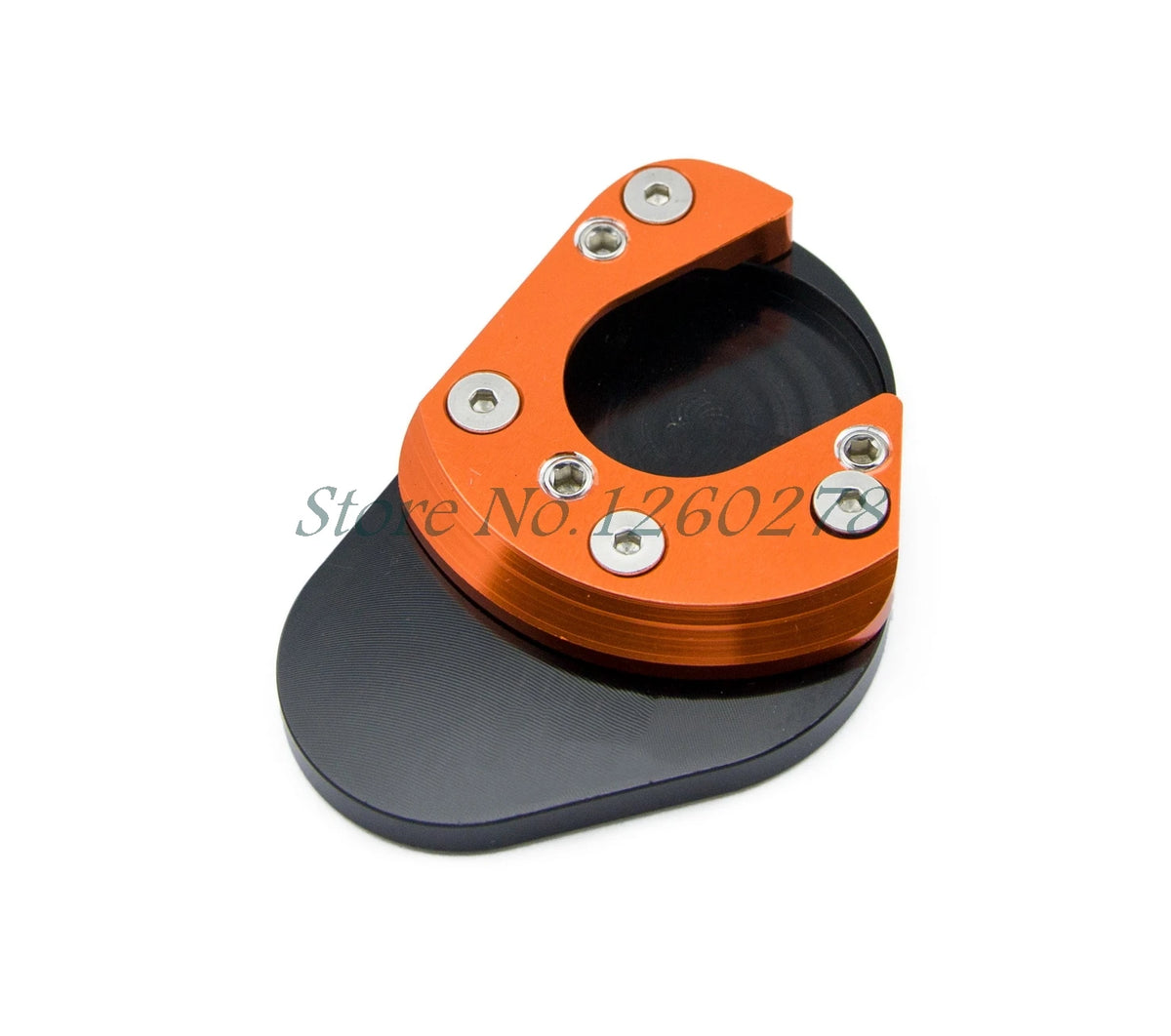 CNC Aluminum Motorcycle Side Stand Kick Plate Foot Enlarger