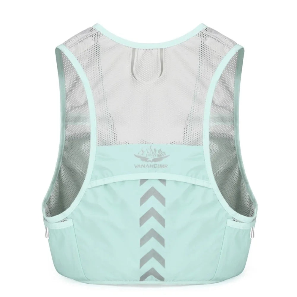 Reflective Vest Bag – High-Visibility Night Running & Cycling | Breathable Mesh