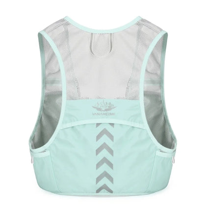 Reflective Vest Bag – High-Visibility Night Running & Cycling | Breathable Mesh