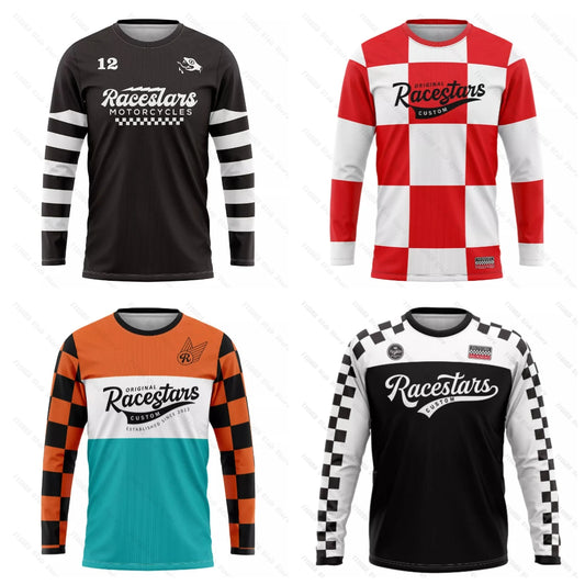 Motocross Long Sleeve Jersey – Quick-Dry Performance Riding Shirt