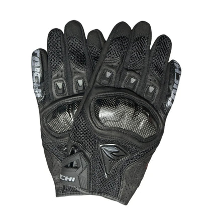 Men's Genuine Leather Motorcycle Gloves