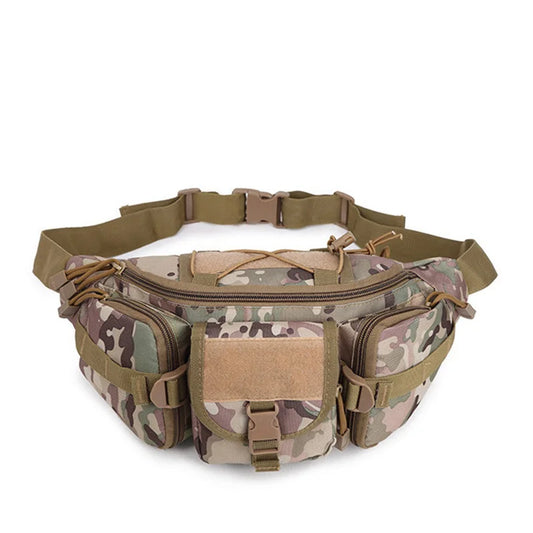Tactical Waist Bag – MOLLE Waterproof Nylon Belt Pack