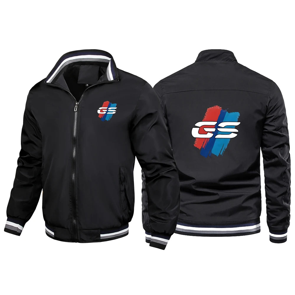GS Adventure Moto Jacket – Men's Zip Bomber Coat