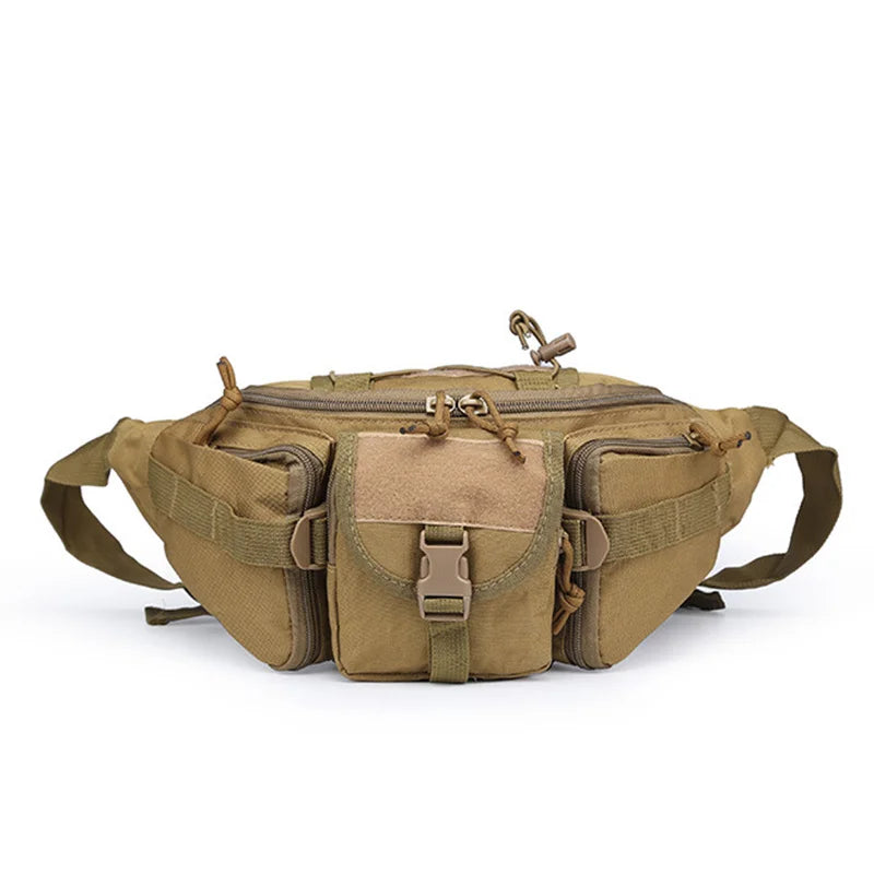 Tactical Waist Bag – MOLLE Waterproof Nylon Belt Pack