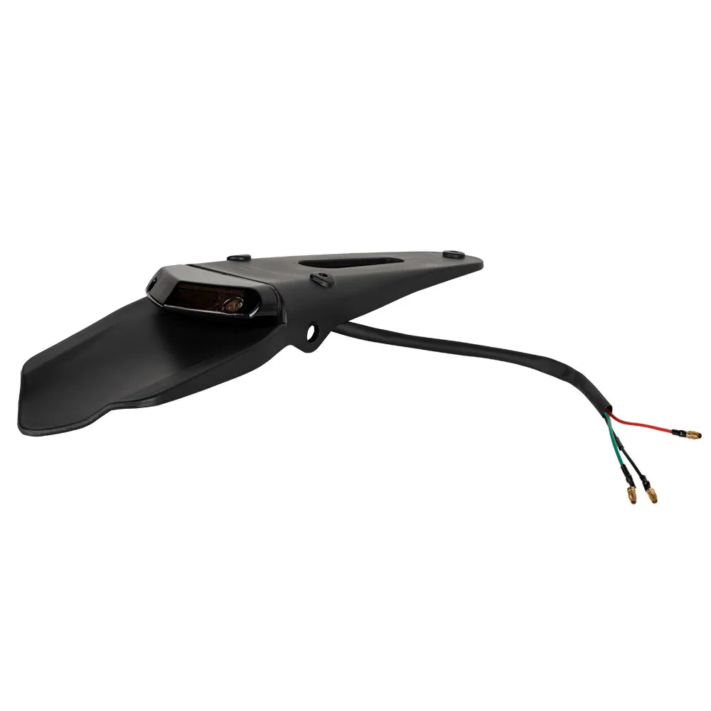 汎用12V LEDエンデューロ用リアフェンダーテールライト – ブレーキランプ一体型、レンズ3色