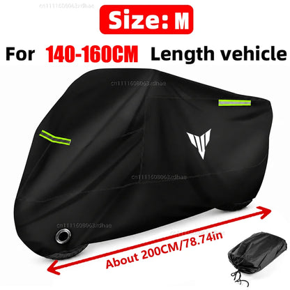 All-Weather Waterproof Motorcycle Cover – 190T Oxford