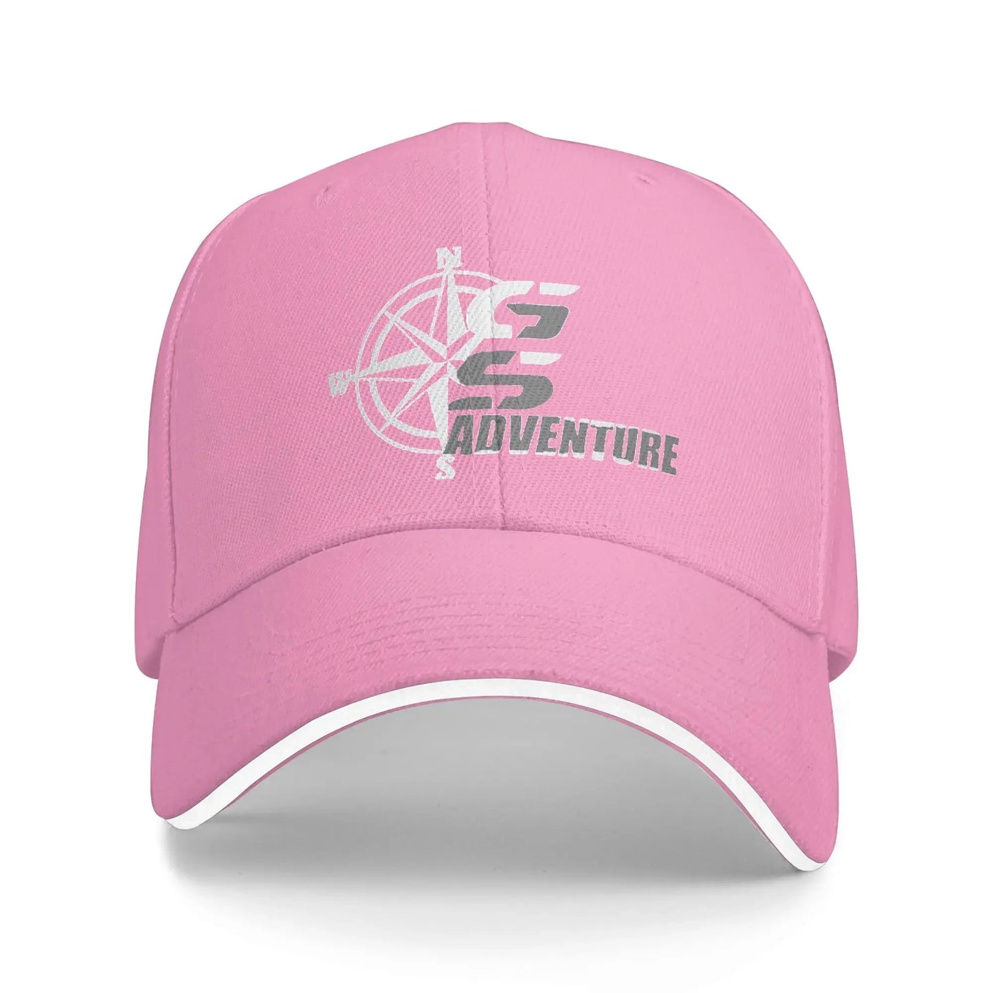 Motorcycle Outdoor Snapback Cap — Sun Protection, Adjustable, 8 Colors