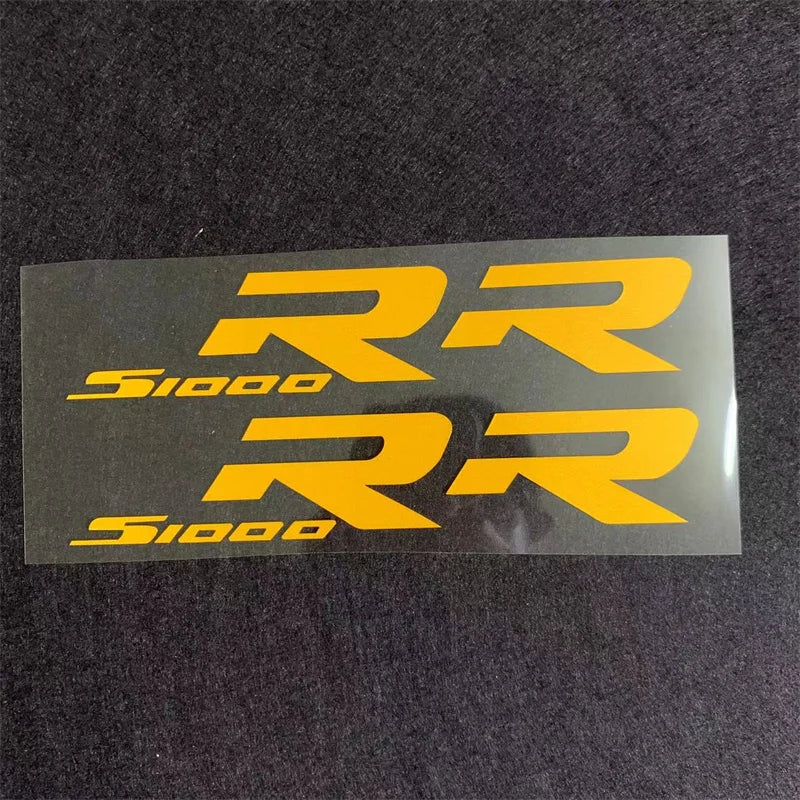 S1000RR Motorcycle Decal Sticker Set – 2pcs Waterproof Reflective | 6 Colors, 2 Sizes