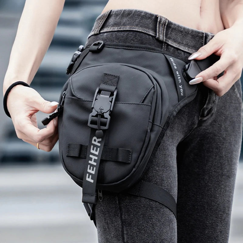 Motorcycle Thigh Bag – Waterproof Expandable Tactical Leg Pack