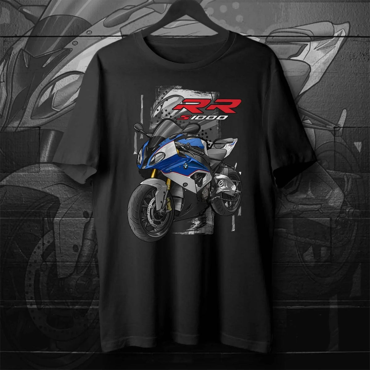 レトロ バイクグラフィック Tシャツ 綿100% 半袖 – メンズ ストリートウェア