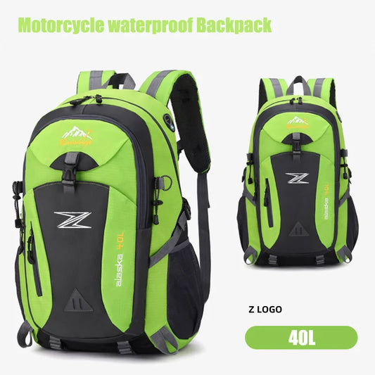 Waterproof Motorcycle Backpack – Lightweight Nylon | 6 Colors