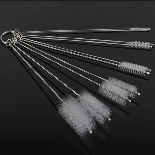Motorcycle Carburetor Cleaning Brush Set – Flexible Steel Wire Brushes