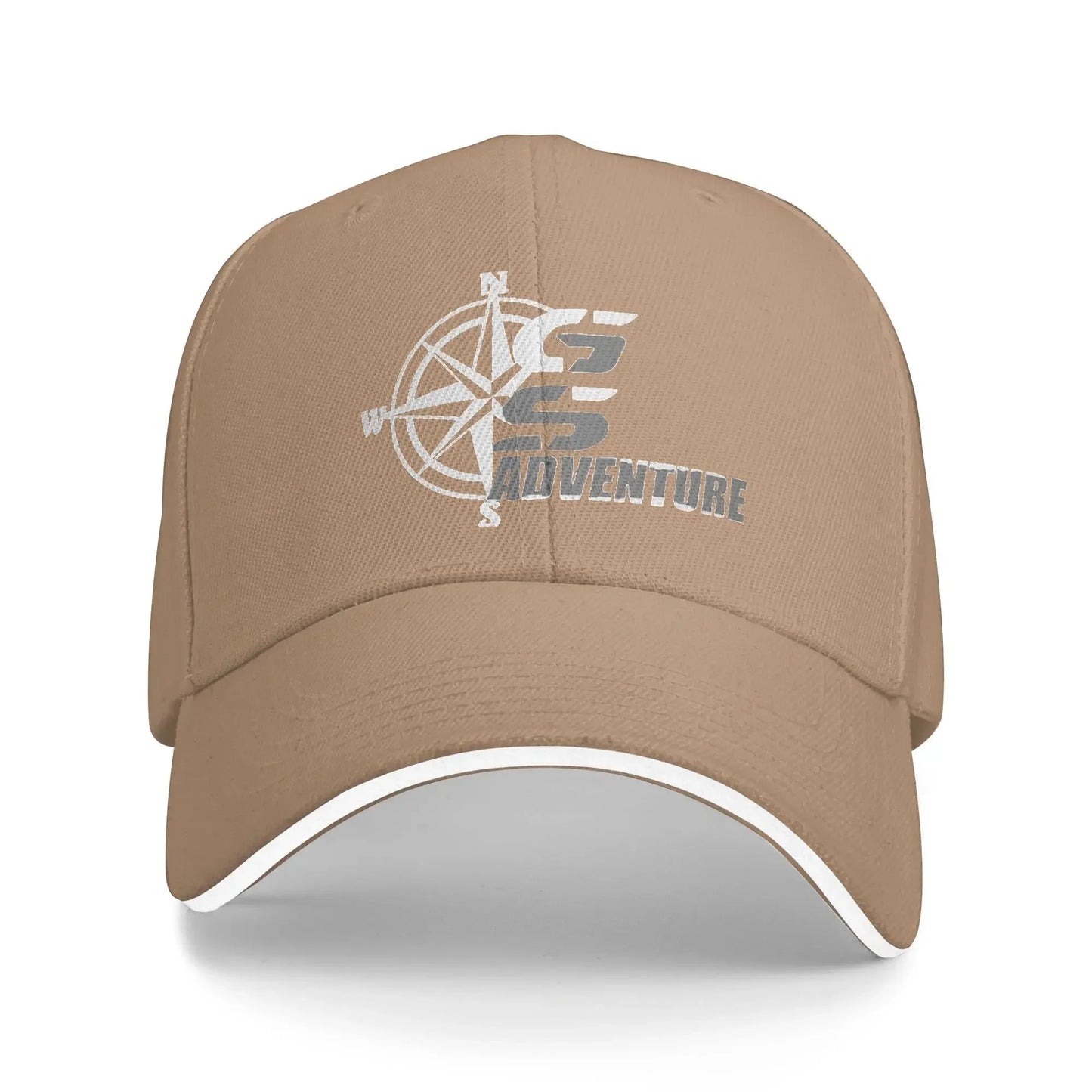 Motorcycle Outdoor Snapback Cap — Sun Protection, Adjustable, 8 Colors
