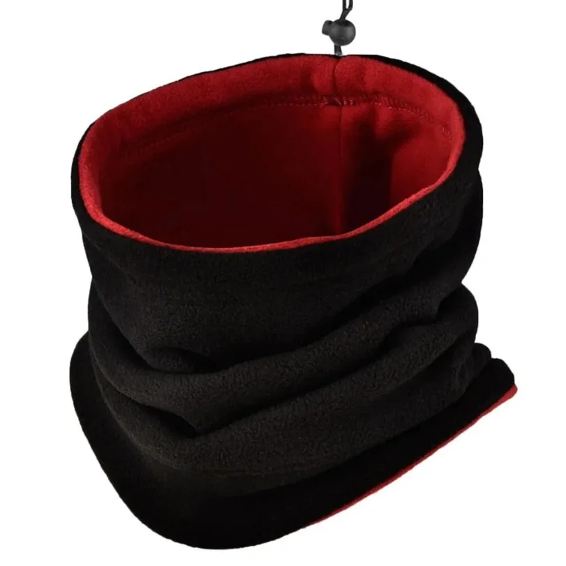 Winter Fleece Neck Gaiter – Warm Tube Scarf for Motorcycle & Outdoor