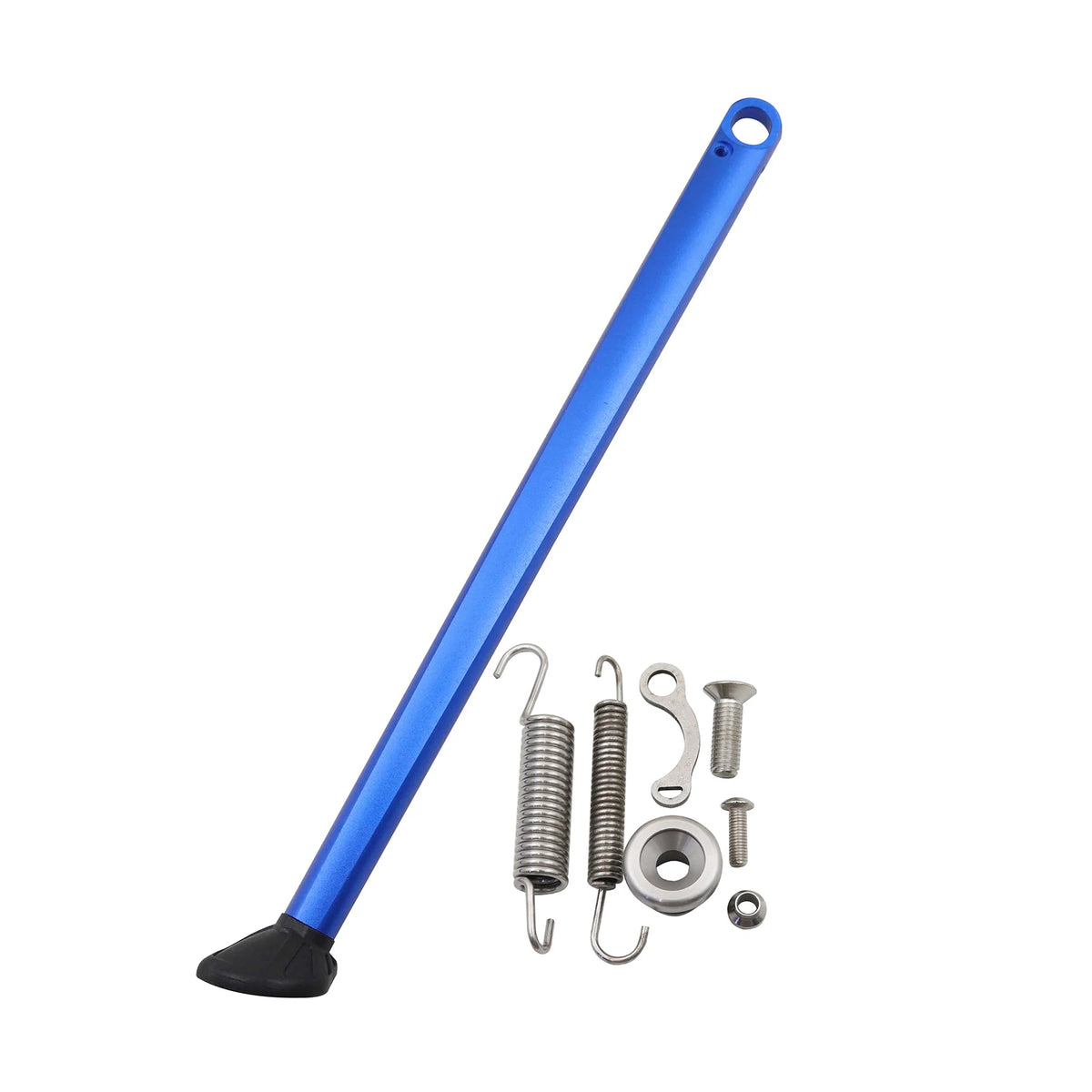 CNC Aluminum Motorcycle Parking Side Stand Kickstand with Spring Kit