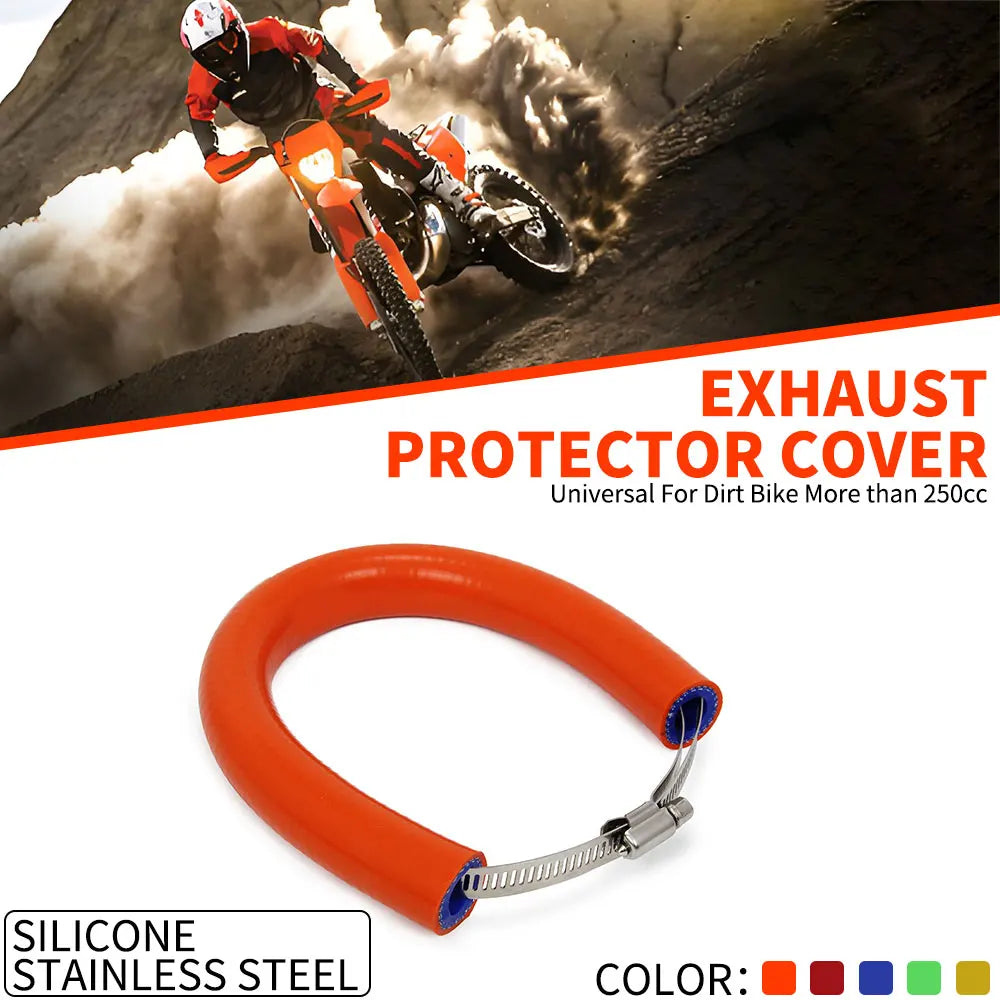 Protection thermique de pot d’échappement – Cache protecteur en silicone haute température