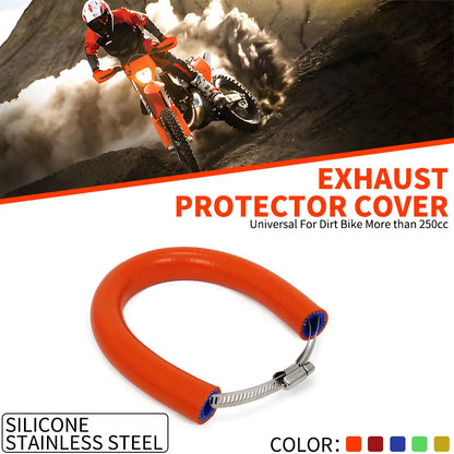 Protection thermique de pot d’échappement – Cache protecteur en silicone haute température