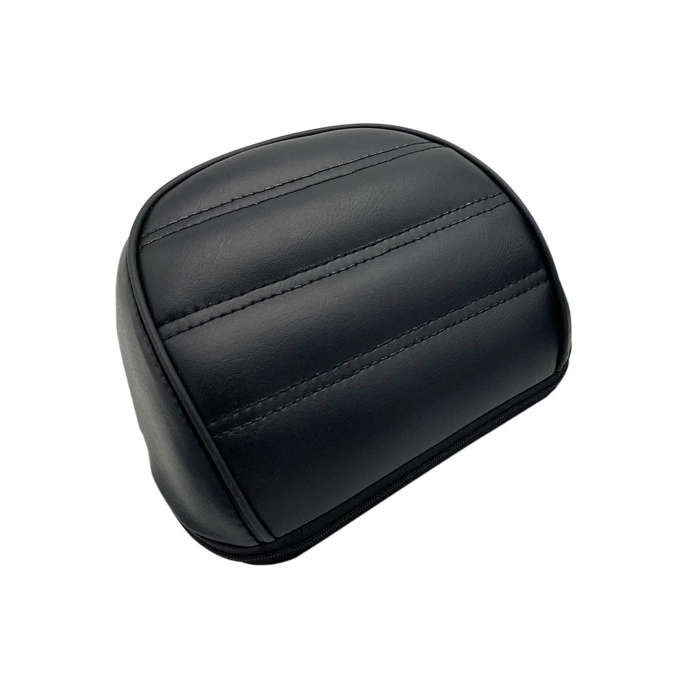 Sissy Bar Backrest Pad – PU Leather Passenger Cushion Detachable