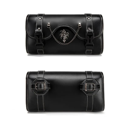 PU Leather Motorcycle Fork Bag