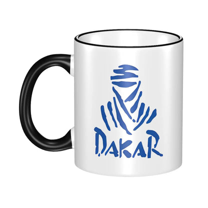 ダカールラリーコーヒーマグ – オフィス用モータースポーツティーカップ