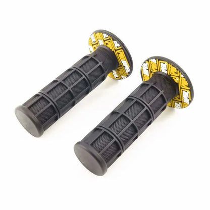 Poignées de guidon en caoutchouc – Paire universelle de 11.7cm pour mini-moto et moto tout-terrain