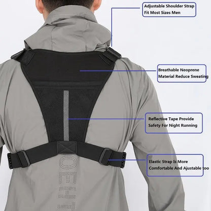 Tactical Chest Rig Bag – Multi-Pocket Nylon Vest Harness