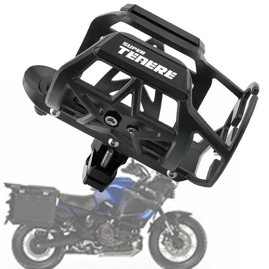 CNC Aluminum Motorcycle Water Bottle Cage – Handlebar Cup Holder | 7 Colors