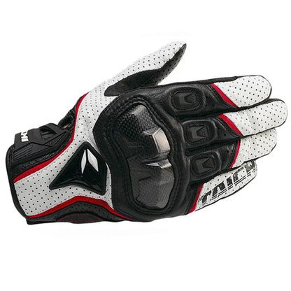 Men's Genuine Leather Motorcycle Gloves