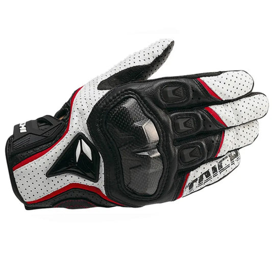 Men's Genuine Leather Motorcycle Gloves