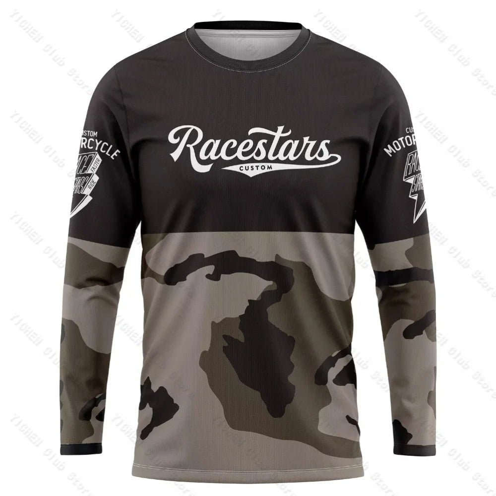 Motocross Long Sleeve Jersey – Quick-Dry Performance Riding Shirt