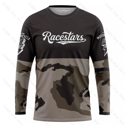 Motocross Long Sleeve Jersey – Quick-Dry Performance Riding Shirt