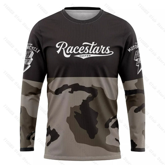 Motocross Long Sleeve Jersey – Quick-Dry Performance Riding Shirt